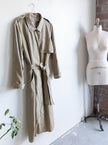 Vintage Long Trench Coat With Removable Lining