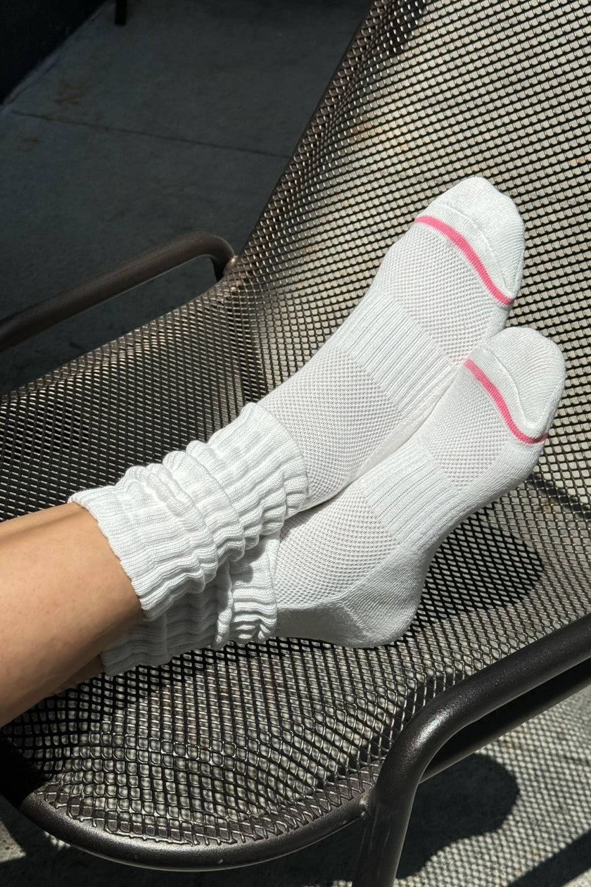 Le Bon Shoppe Ballet Socks in White