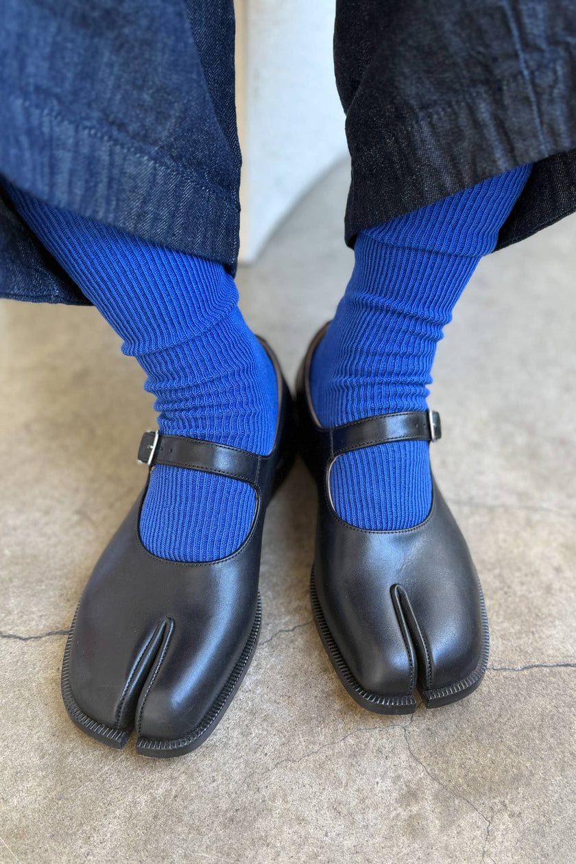 Crisp Step Socks (wholesale): BLUE