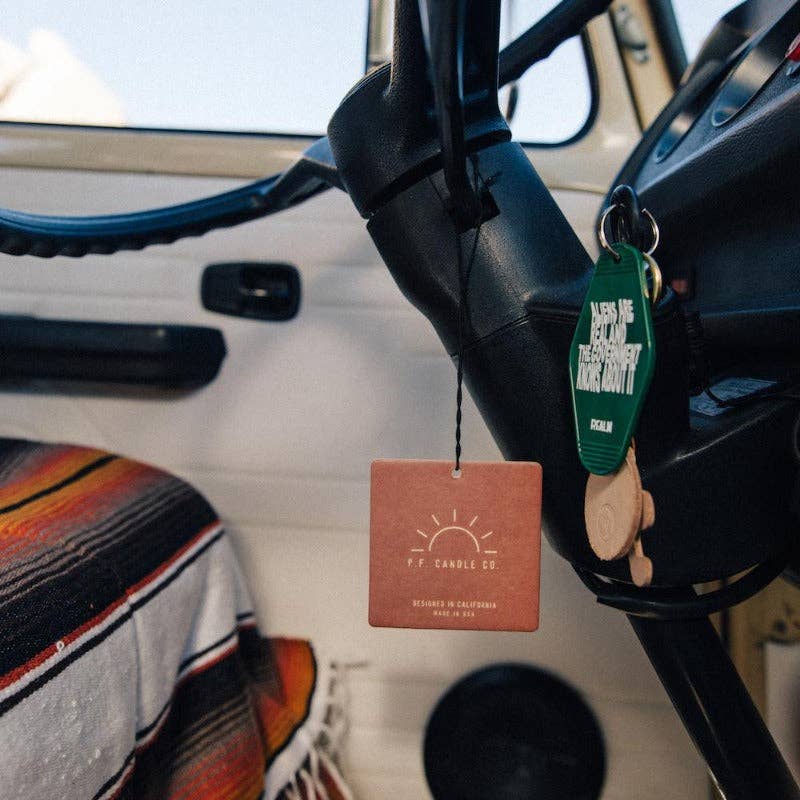 P.F. Candle Amber & Moss - Car Fragrance