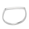 Bar None Sterling Silver Ring: 8