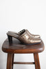 Bronze Mule Pumps | w8