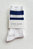 Her Socks - Varsity: Stone White