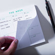 Small Weekly Desk Planner Notepad