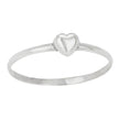 Tiny Sweetheart Sterling Silver Ring: sz 5