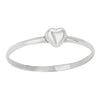 Tiny Sweetheart Sterling Silver Ring: sz 5