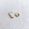 18k Gold Filled 10mm Clicker Hoop Earring