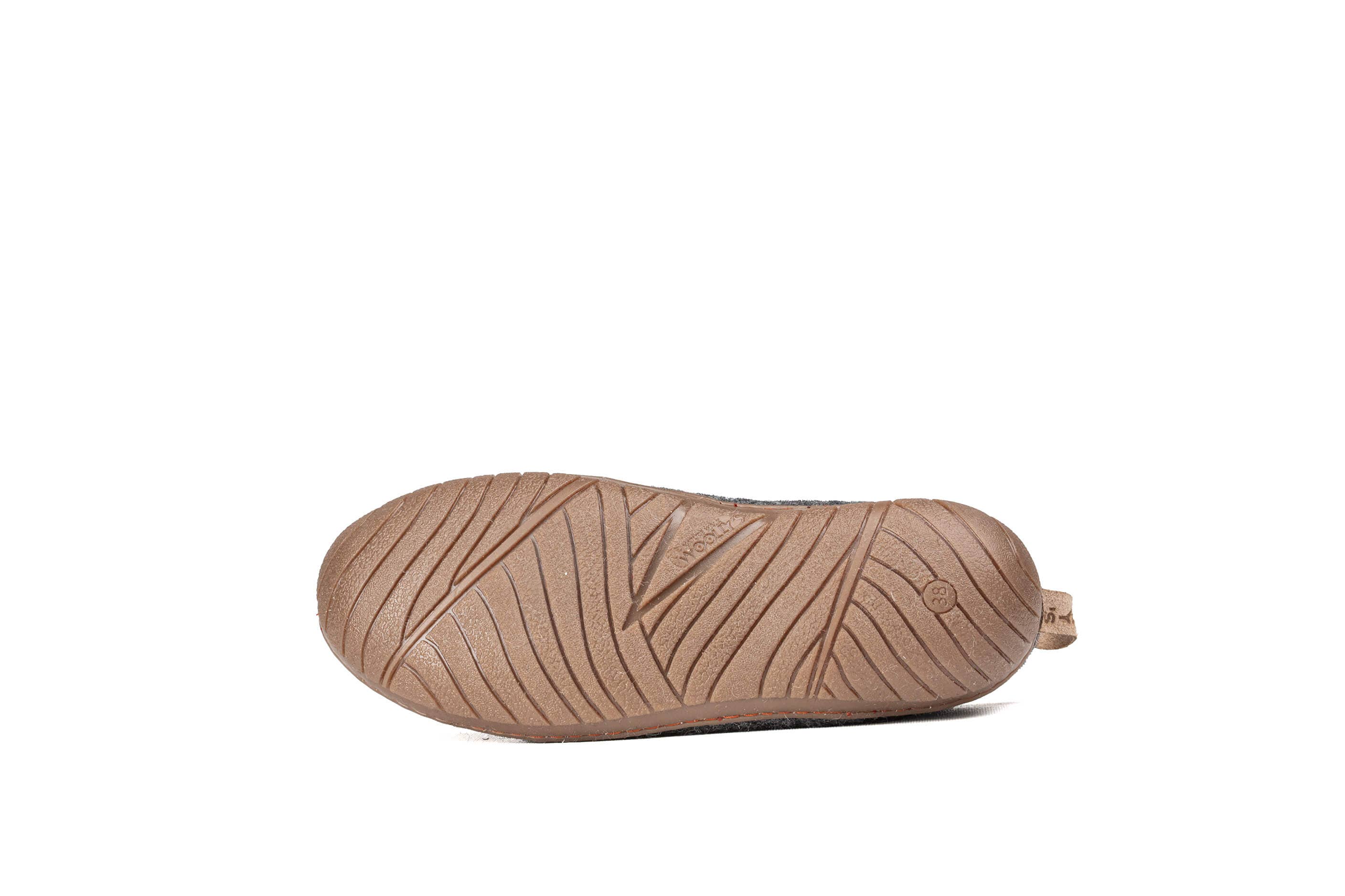 Outsole Shoe with Rubber Sole – Charcoal: 40