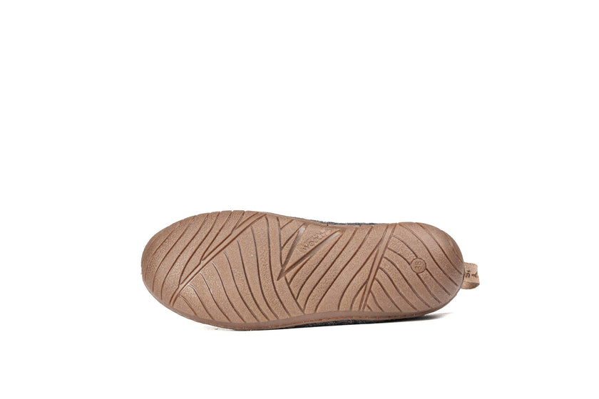 Outsole Shoe with Rubber Sole – Charcoal: 40