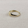 18k Gold Filled Signet Ring