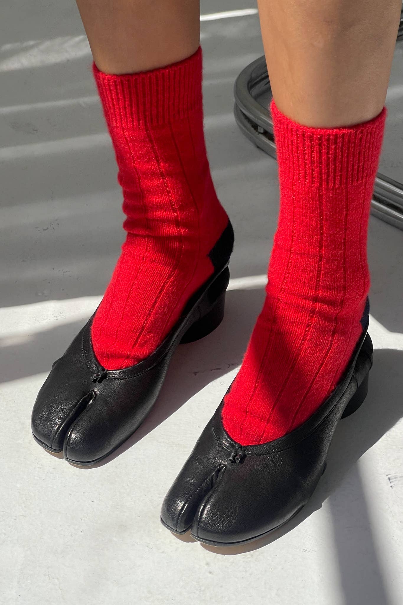 Classic Cashmere Socks: Bluebell