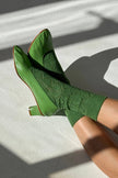 Modal Eyelet Socks (wholesale): Cobalt