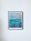 River Sunset - Risograph Art Print