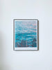 River Sunset - Risograph Art Print