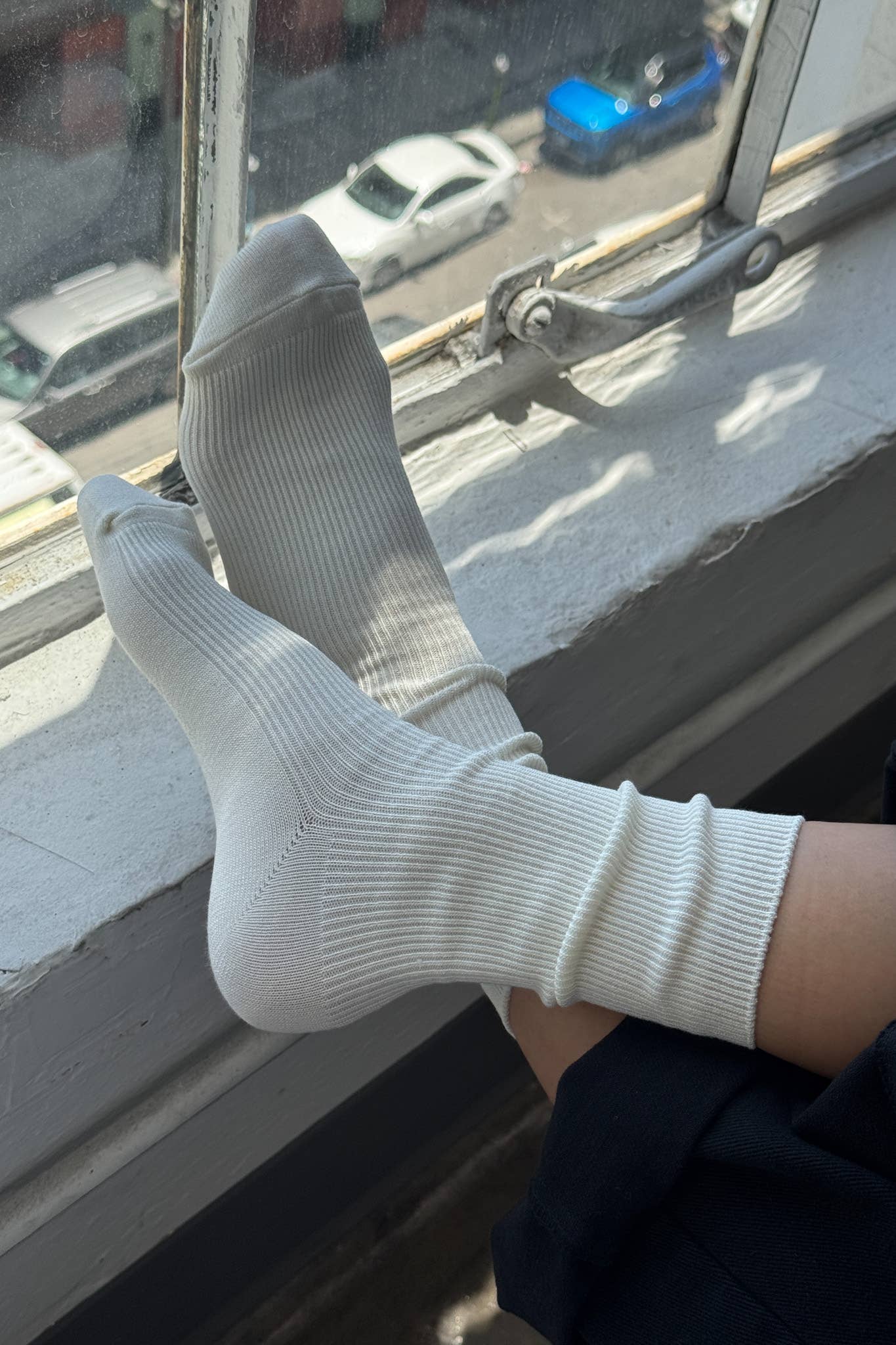 Crisp Step Socks (wholesale): BLUE