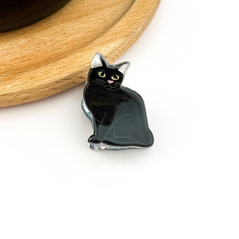 Mini Cat Hair Claw Clip, Animal-shaped Hair Clips: F