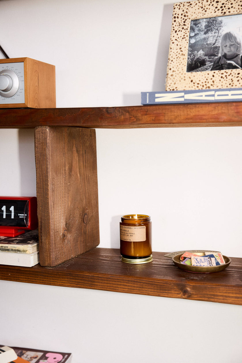 Patchouli Sweetgrass - 7.2 oz Standard Soy Candle: 7.2 oz