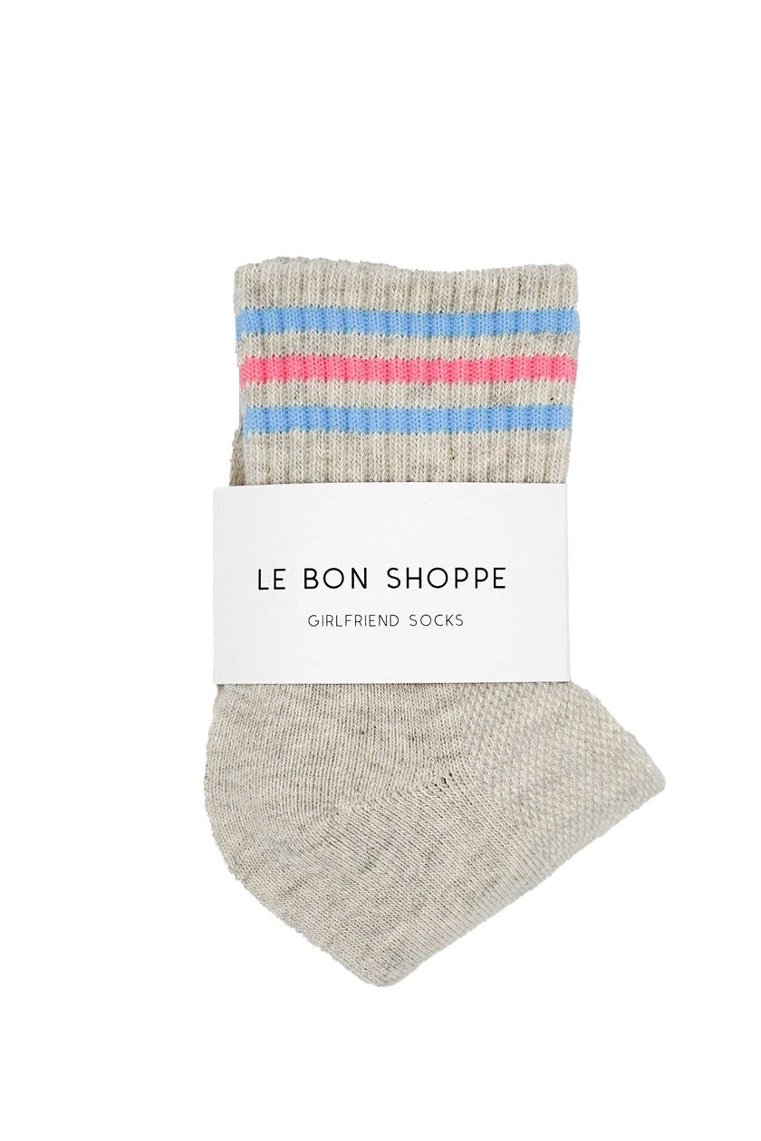 Girlfriend Socks (wholesale): Indigo