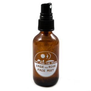 Fat and the Moon Sage and Rose Face Mist: 2 oz