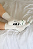 Hugger Socks  (wholesale): HT GREY/ BLACK