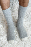 EXTENDED Cashmere Classic Socks (wholesale): Navy