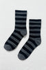 Wally Socks: Breton Stripe