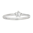 Sterling Silver Star Ring: sz 8