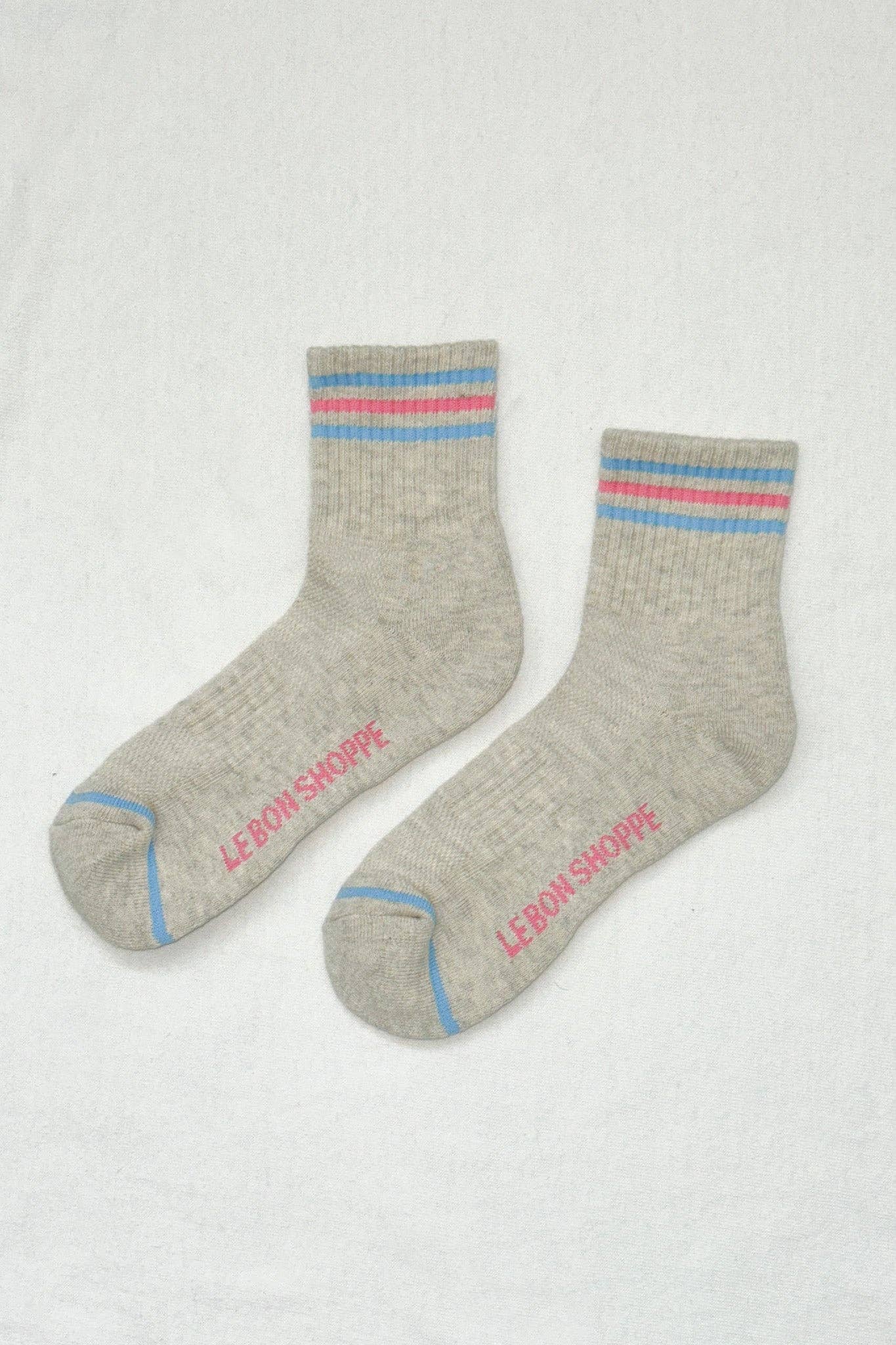 Girlfriend Socks (wholesale): Indigo