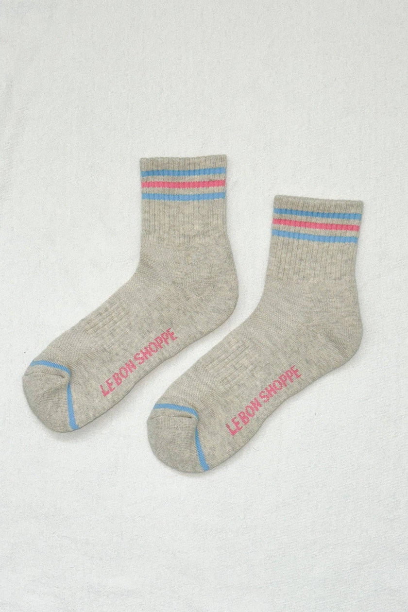 Girlfriend Socks (wholesale): Indigo