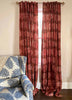 Floral Cotton Curtains | Hand Block Printed | Forget Me Not: 56