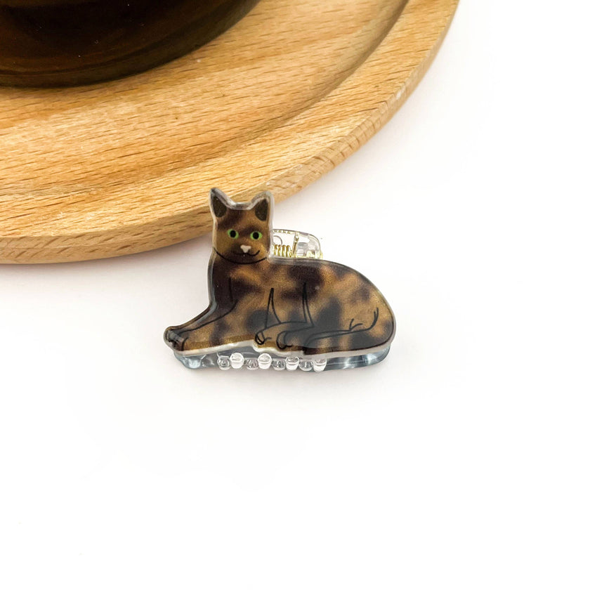 Mini Cat Hair Claw Clip, Animal-shaped Hair Clips: F