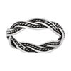 Sterling Silver Twist Ring: 6