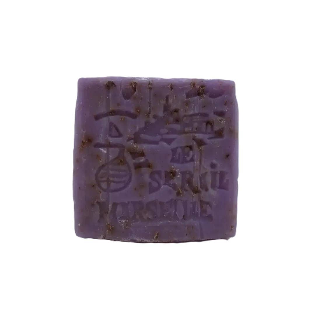 Crushed Lavender Marseille Soap Cube - 150g