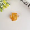 Marine Animal Series Hair Clip, Acetate Mini Claw Clips: H