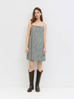 The Everett Gingham Mini Dress