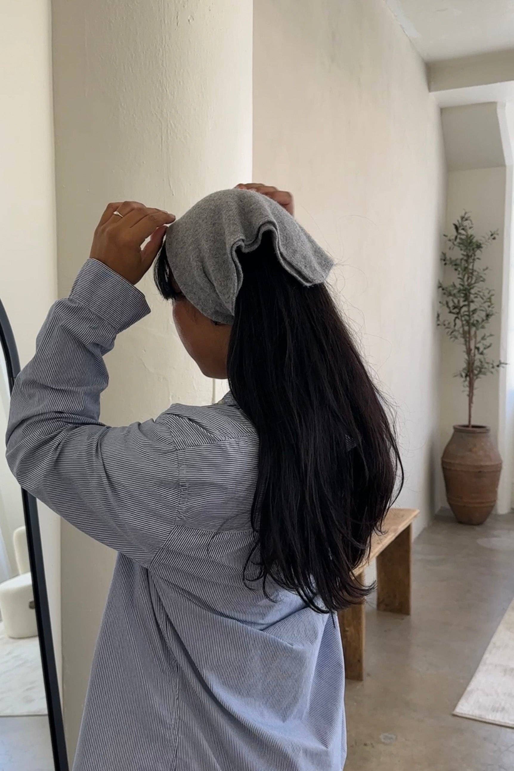 Leopard Cashmere Bandana