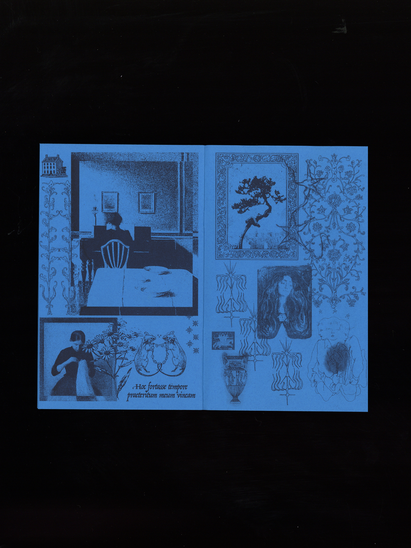 Soul Dirge • Risograph Printed Surrealist Collage Zine