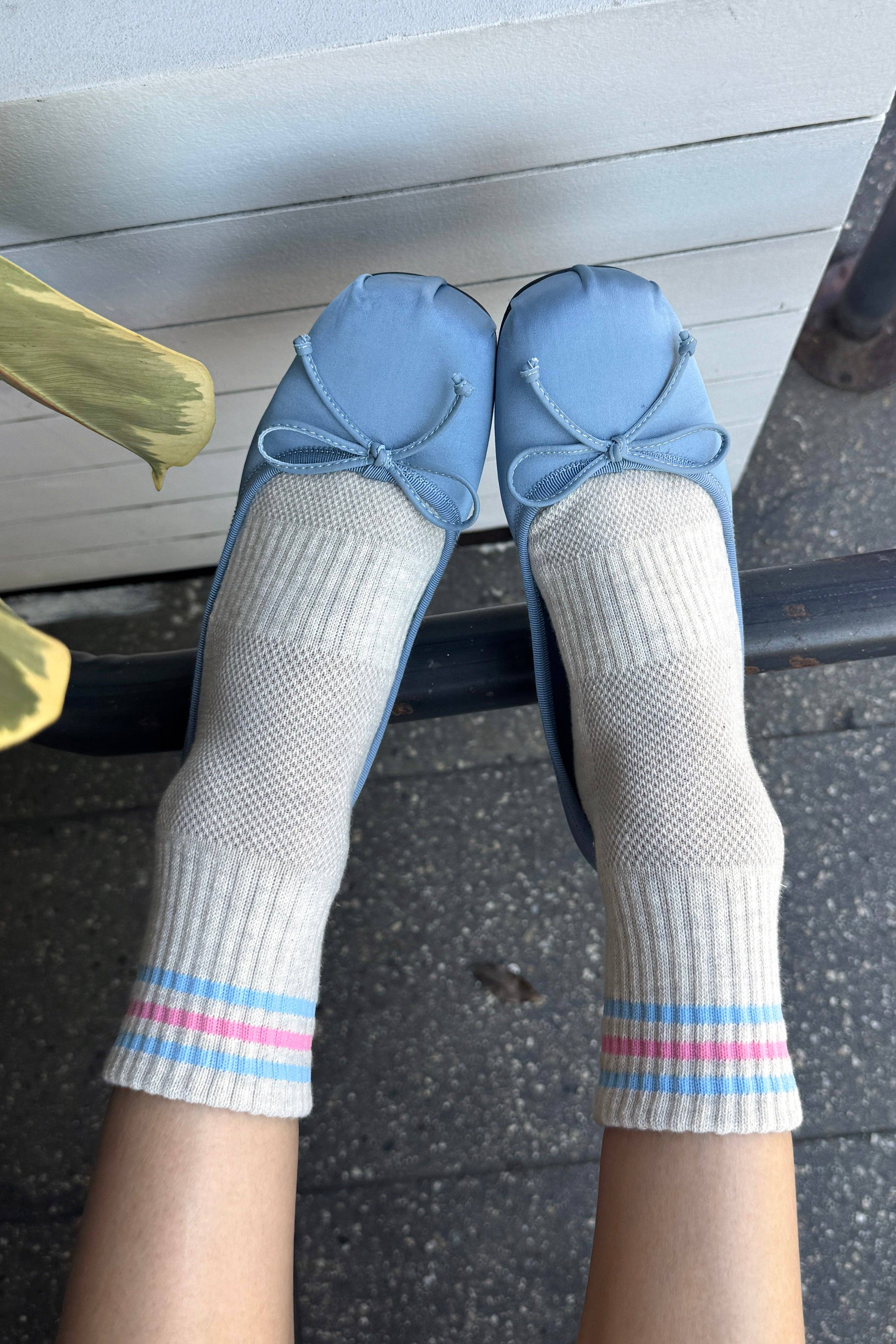 Girlfriend Socks (wholesale): Indigo