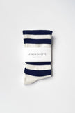 Wide Wally Socks (wholesale): WIDE / MATCHA STRIPE