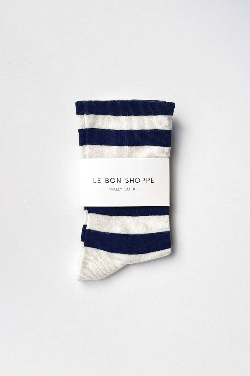 Wide Wally Socks (wholesale): WIDE / MATCHA STRIPE