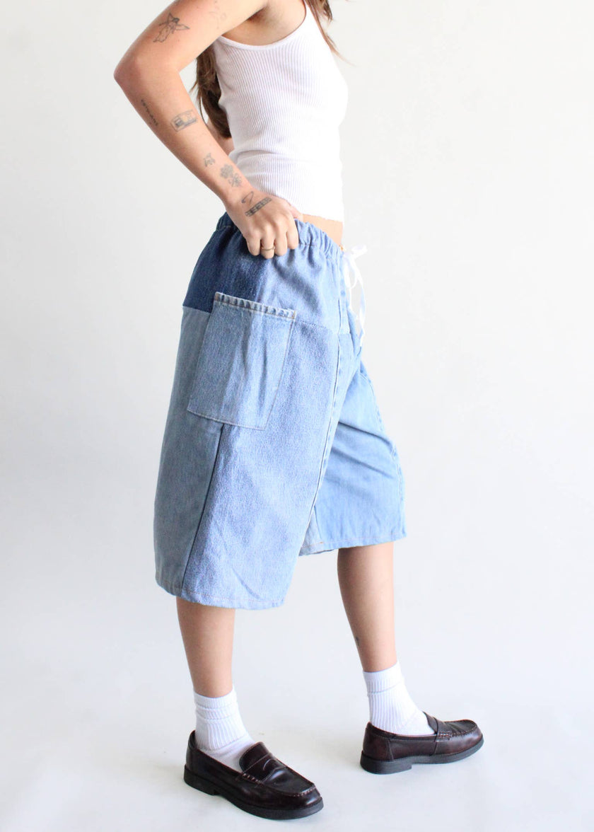 Eco-Denim Wide Leg Jort Bundle: Regular
