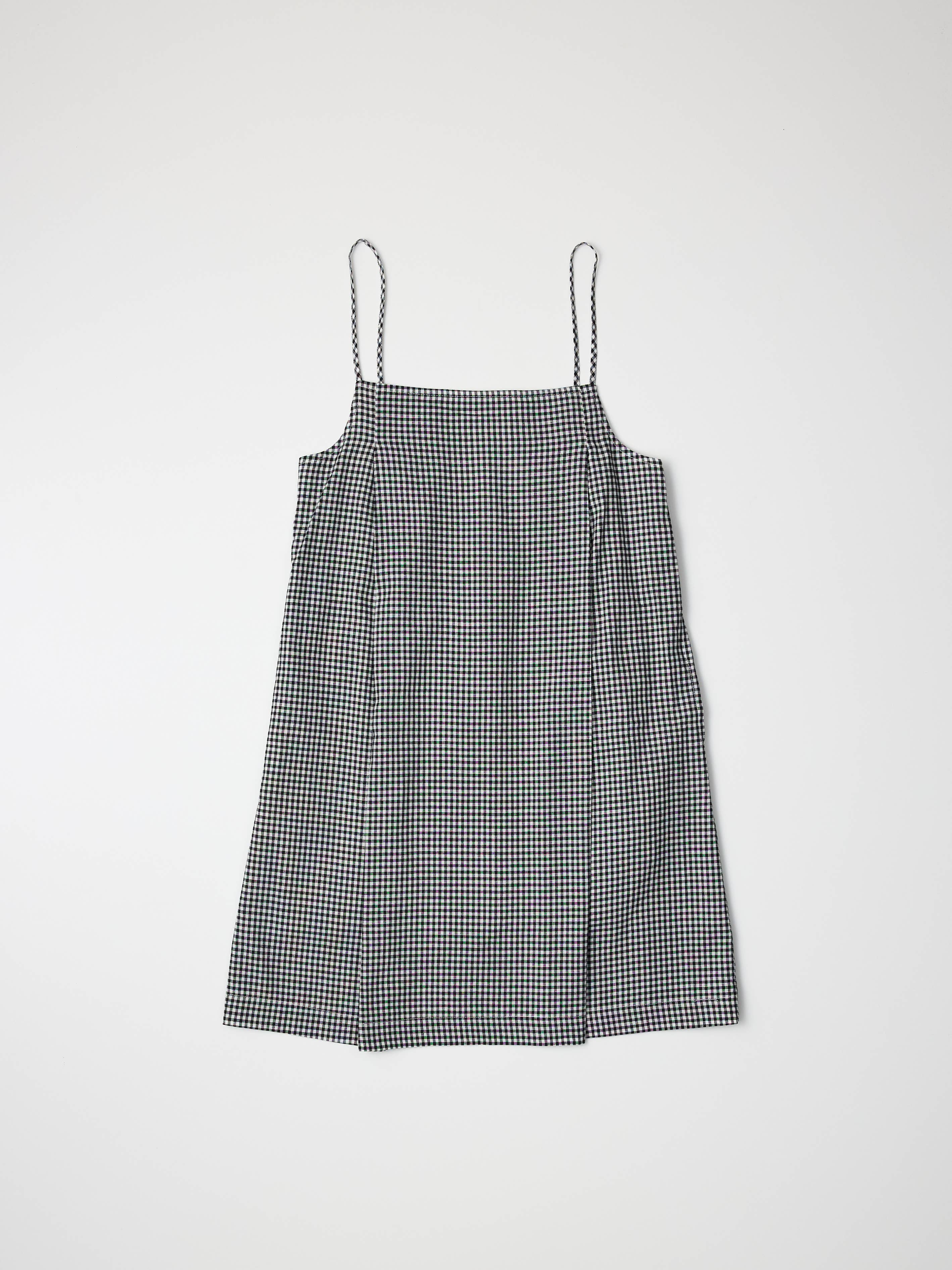 The Everett Gingham Mini Dress
