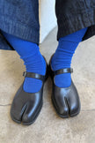 Crisp Step Socks (wholesale): BLUE
