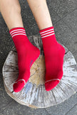 Girlfriend Socks (wholesale): Indigo