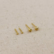 18k Gold Filled Ball Stud: 2mm