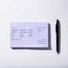 Column List Notepad – Minimal Lined Pad for To-Do Lists