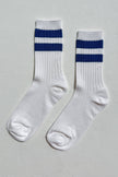 Her Socks - Varsity: Stone White
