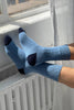 Classic Cashmere Socks: Bluebell