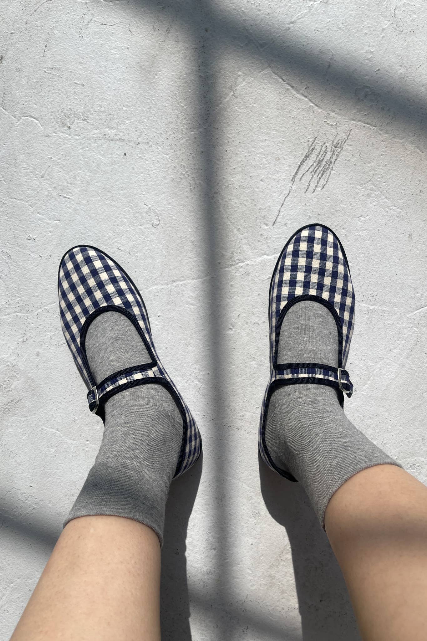 Sneaker Socks: Heart - Black / Cream