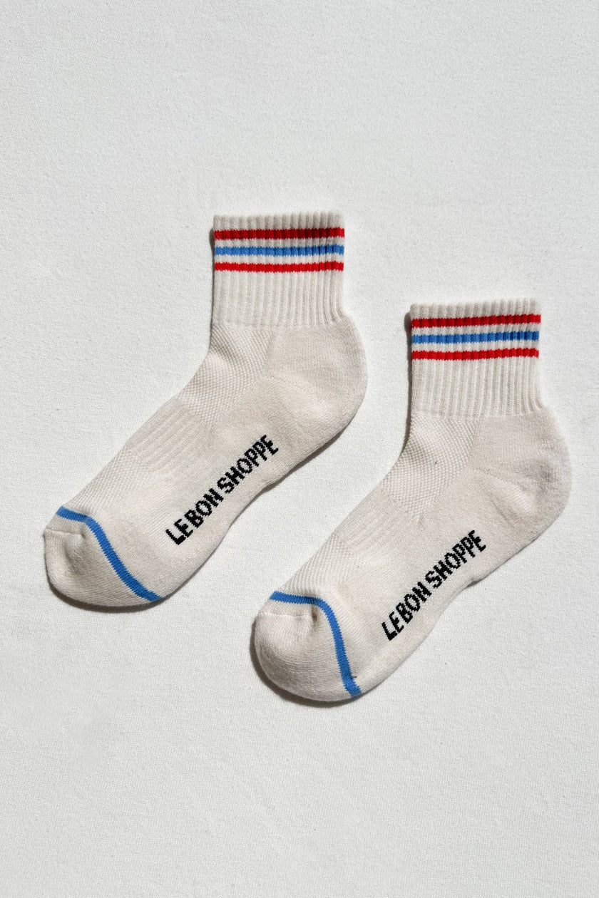 Girlfriend Socks (wholesale): Indigo